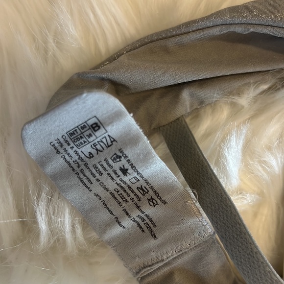 LA SENZA Silver jewel embellished bra Silver size 36 B - Picture 4 of 4